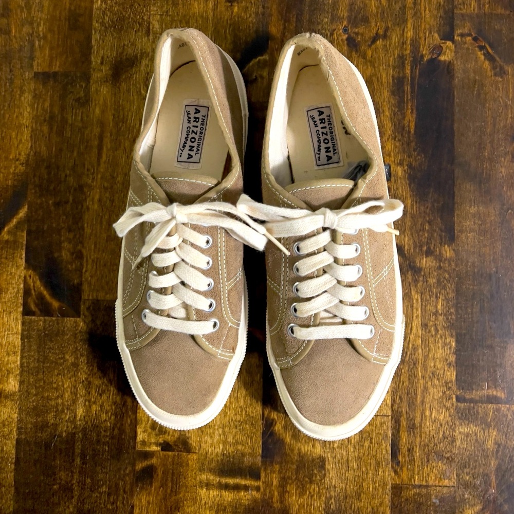 The Original ARIZONA JEANS CO. Suede Sneaker Shoe Neutral